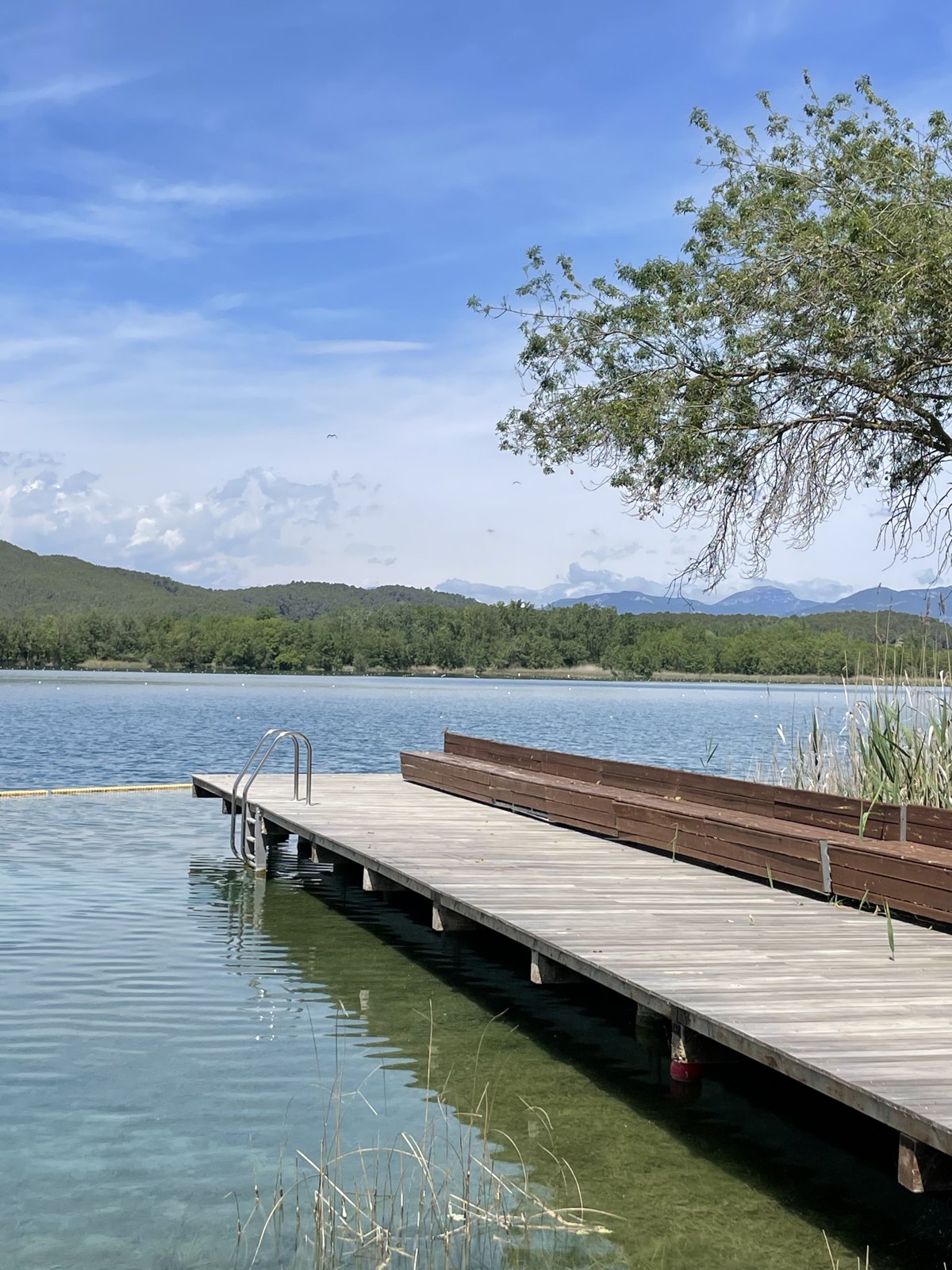 Vista de l'Estany de Banyoles